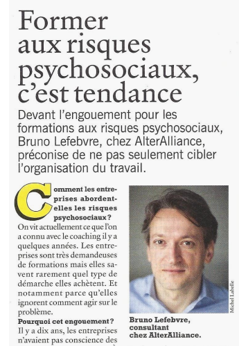 Former aux risques psychosociaux